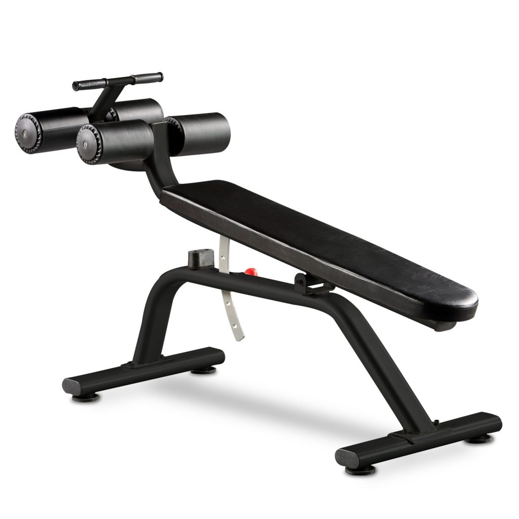 Bodymax Black Be Commercial Adjustable Ab Bench West Coast Fitness