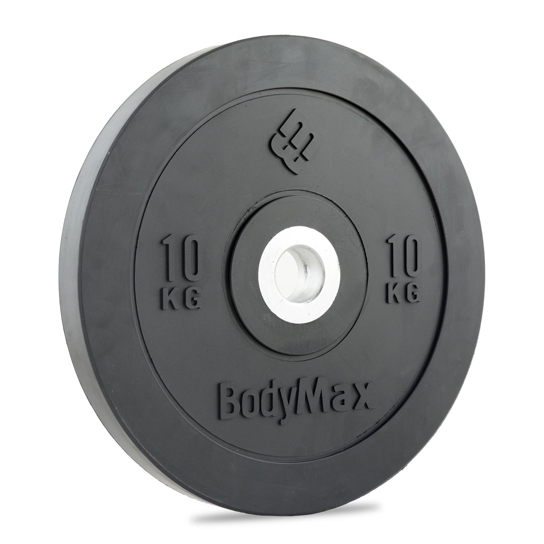 Bodymax Olympic Rubber Bumper Weight Disc Plate - Black 10kg • West ...