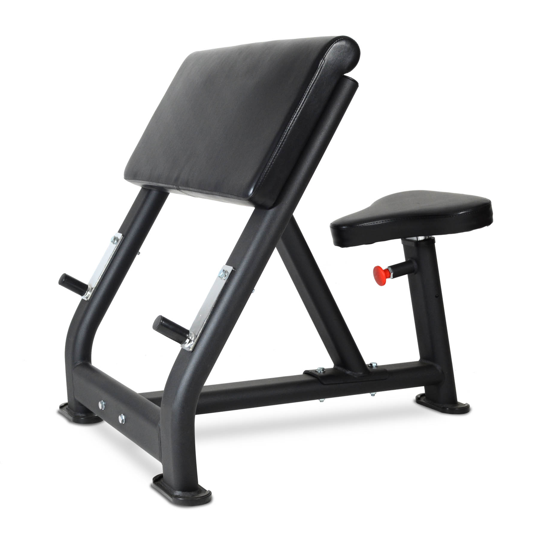 Bodymax BE265 Black Commercial Preacher Curl Bench • West Coast Fitness