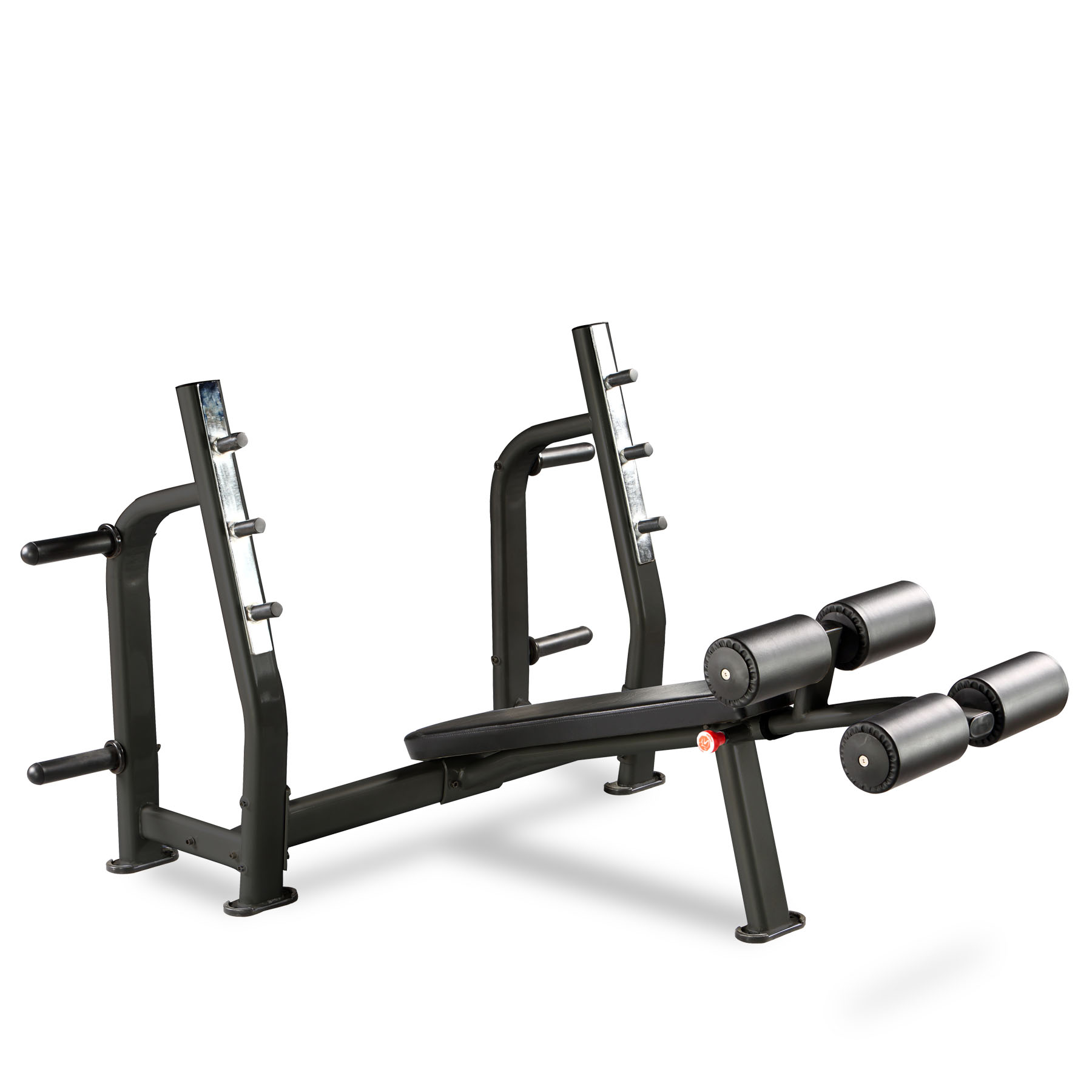 Bodymax Black BE285 Commercial Olympic Decline Bench • West Coast Fitness